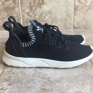 adidas black & silver flyknit